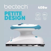 Mini fier de calcat cu abur, talpa antiaderenta, 408 W, Vivo BEC0104